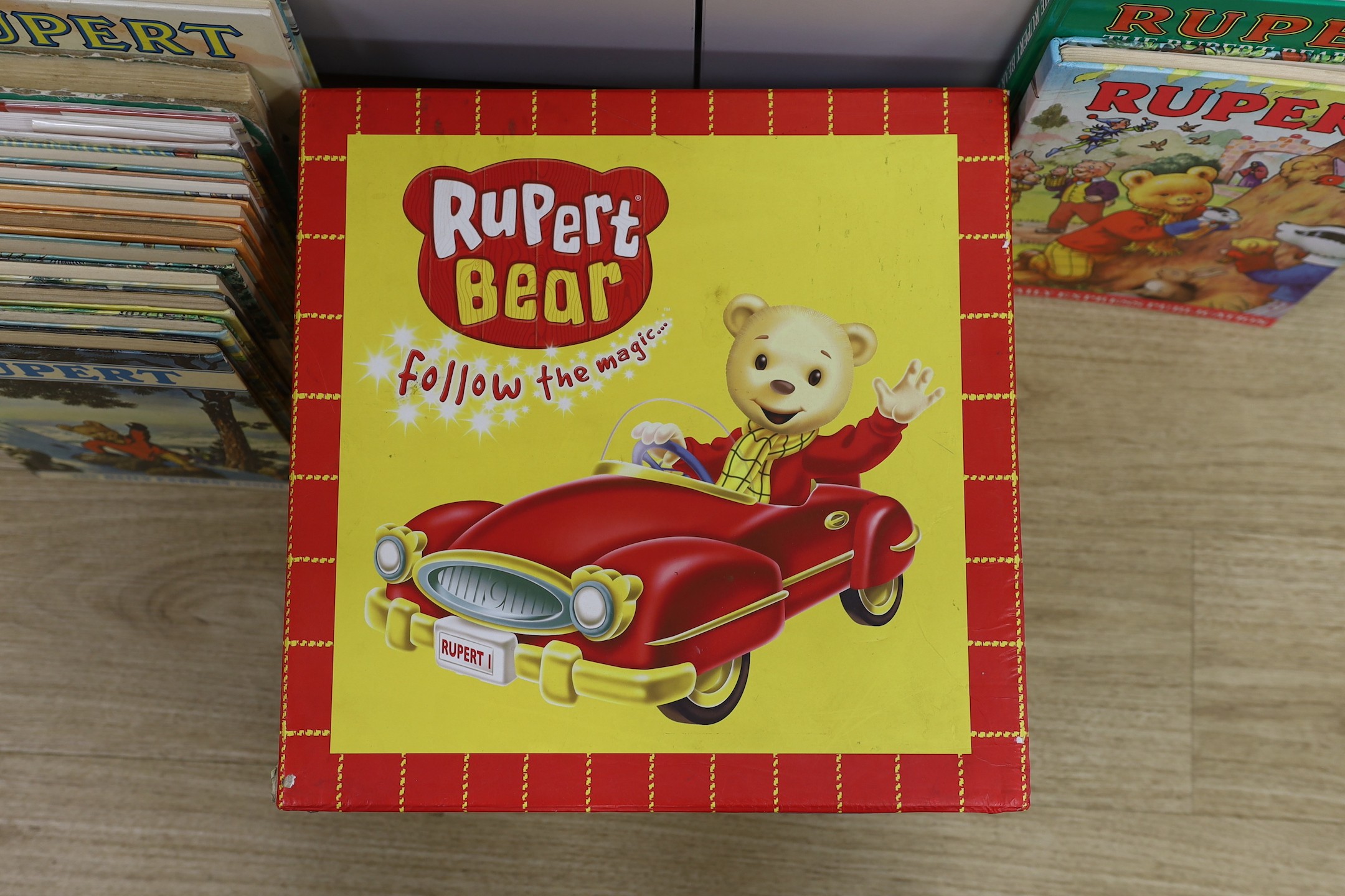 A collection of Rupert annuals